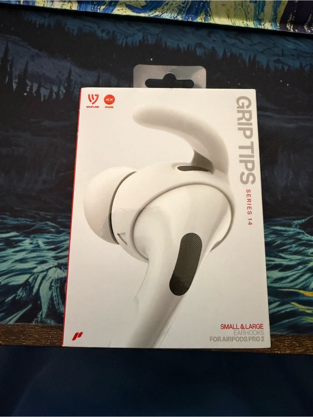 Grip Tips Series 14 Earhooks for AirPods Pro 2 - White